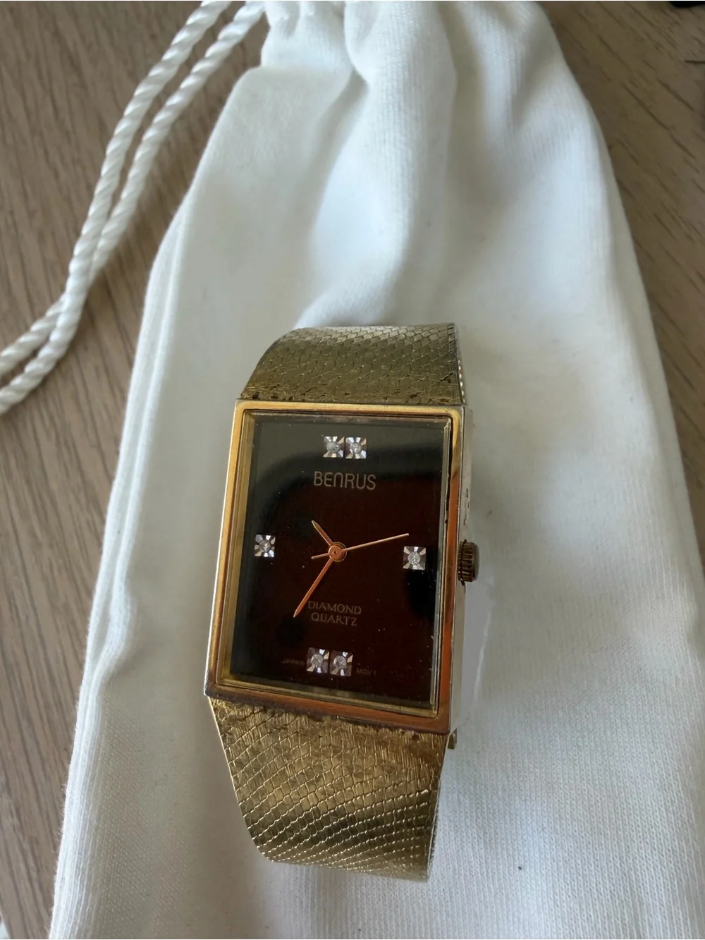 Vintage Benrus Watch From The 70s Gold filled